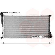 VAN WEZEL radiator, engine cooling 06002234 - Car cooler