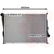 VAN WEZEL radiator, engine cooling 06002335 - Car cooler
