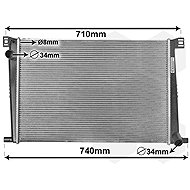 VAN WEZEL radiator, engine cooling 06002356 - Car cooler