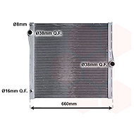 VAN WEZEL radiator, engine cooling 06002436 - Car cooler