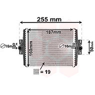 VAN WEZEL radiator, engine cooling 06002450 - Car cooler