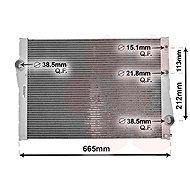 VAN WEZEL radiator, engine cooling 06002471 - Car cooler