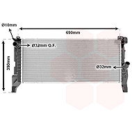VAN WEZEL radiator, engine cooling 06012705 - Car cooler