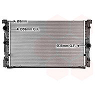 VAN WEZEL radiator, engine cooling 06012718 - Car cooler