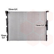 VAN WEZEL radiator, engine cooling 06012736 - Car cooler