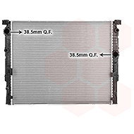 VAN WEZEL radiator, engine cooling 06012753 - Car cooler