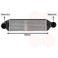 VAN WEZEL radiator, engine cooling 06014719 - Car cooler