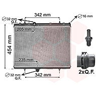 VAN WEZEL radiator, engine cooling 09012706 - Car cooler