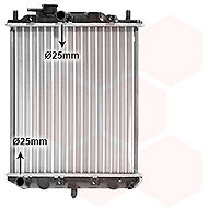 VAN WEZEL radiator, engine cooling 11002036 - Car cooler
