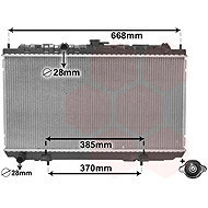 VAN WEZEL radiator, engine cooling 13002215 - Car cooler