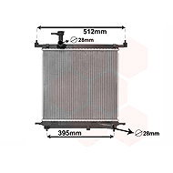VAN WEZEL radiator, engine cooling 13012706 - Car cooler