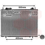 VAN WEZEL radiator, engine cooling 17002185 - Car cooler