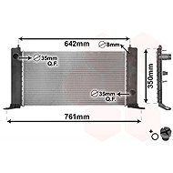VAN WEZEL radiator, engine cooling 17002243 - Car cooler