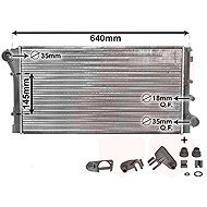 VAN WEZEL radiator, engine cooling 17002295 - Car cooler