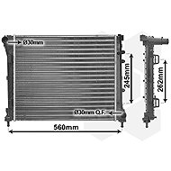 VAN WEZEL radiator, engine cooling 17002387 - Car cooler