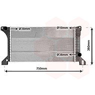 VAN WEZEL radiator, engine cooling 18002169 - Car cooler