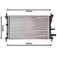 VAN WEZEL radiator, engine cooling 18002218 - Car cooler