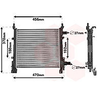 VAN WEZEL radiator, engine cooling 18002260 - Car cooler