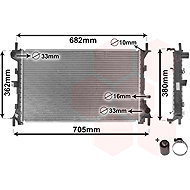 VAN WEZEL radiator, engine cooling 18002264 - Car cooler