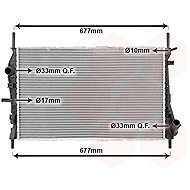 VAN WEZEL radiator, engine cooling 18002376 - Car cooler