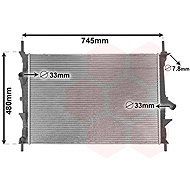 VAN WEZEL radiator, engine cooling 18002589 - Car cooler