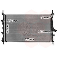 VAN WEZEL radiator, engine cooling 18012706 - Car cooler