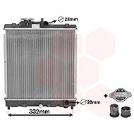VAN WEZEL radiator, engine cooling 25002031 - Car cooler