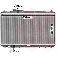VAN WEZEL radiator, engine cooling 25002701 - Car cooler