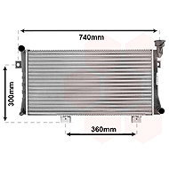 VAN WEZEL radiator, engine cooling 26002015 - Car cooler