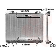 VAN WEZEL radiator, engine cooling 27002171 - Car cooler