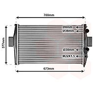 VAN WEZEL radiator, engine cooling 28002022 - Car cooler