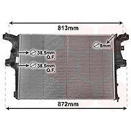 VAN WEZEL radiator, engine cooling 28002126 - Car cooler
