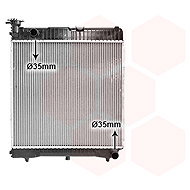 VAN WEZEL radiator, engine cooling 30002085 - Car cooler