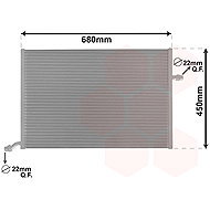 VAN WEZEL radiator, engine cooling 30002712 - Car cooler