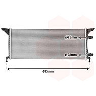 VAN WEZEL radiator, engine cooling 30012720 - Car cooler