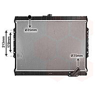 VAN WEZEL radiator, engine cooling 32002027 - Car cooler