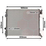 VAN WEZEL radiator, engine cooling 33002444 - Car cooler