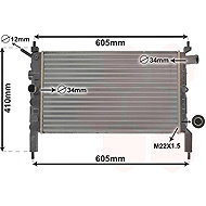 VAN WEZEL radiator, engine cooling 37002023 - Car cooler