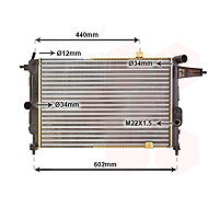 VAN WEZEL radiator, engine cooling 37002119 - Car cooler