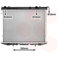 VAN WEZEL radiator, engine cooling 37002175 - Car cooler