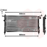 VAN WEZEL radiator, engine cooling 37002183 - Car cooler