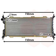 VAN WEZEL radiator, engine cooling 37002185 - Car cooler