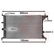 VAN WEZEL radiator, engine cooling 37002242 - Car cooler
