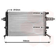 VAN WEZEL radiator, engine cooling 37002257 - Car cooler