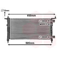 VAN WEZEL radiator, engine cooling 37002261 - Car cooler