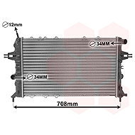 VAN WEZEL radiator, engine cooling 37002293 - Car cooler
