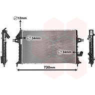 VAN WEZEL radiator, engine cooling 37002294 - Car cooler