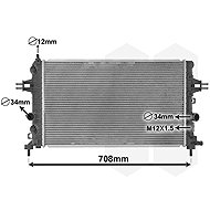 VAN WEZEL radiator, engine cooling 37002363 - Car cooler