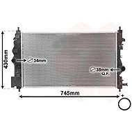 VAN WEZEL radiator, engine cooling 37002488 - Car cooler