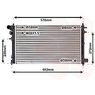 VAN WEZEL radiator, engine cooling 40002149 - Car cooler
